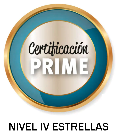 Certificación PRIME Nivel IV Estrellas